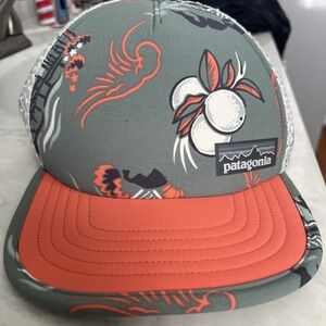 RARE Patagonia Duckbill Strapback Mesh Trucker Hat C-St Tacos Cap